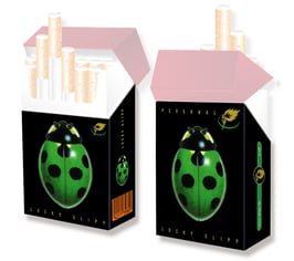 indo slipp 036 > Marienkäfer grün Normal-Size