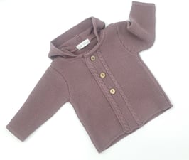 Chaquetón trenzas. Ref. 25630.