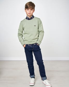 Jersey cuello caja. Ref. 4001.