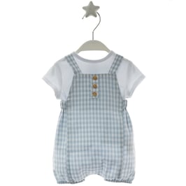 Peto y camiseta. Familia Vichy. Ref. 4623.