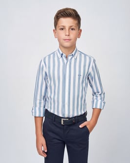 Camisa cuello botón. Ref. 504752516P02.