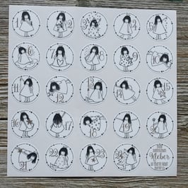 Adventszahlen "Ängeli"