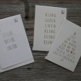 kunt&bunt "Karte xmas"