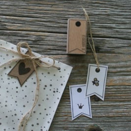 Stempel "Geschenkanhänger mini"