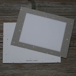 Rahmenkarte "Sternchen"
