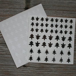 Aufkleberbogen "oh Tannenbaum"