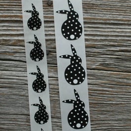 Aufkleber ab Rolle "Hase Tüpfli"