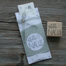 Stempel "stille Nacht"