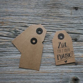 Anhänger "kraft eckig"