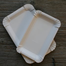 kunt & bunt "Pappteller weiss"