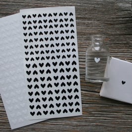 Aufkleber "MINI Herzchen"