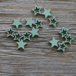 kunt&bunt "Dekosternchen grün"