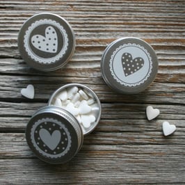 Pfefferminzdösli "Herzchen"