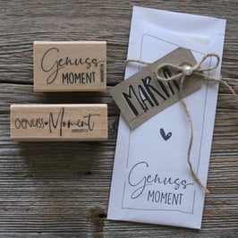 Stempel "Genussmoment"