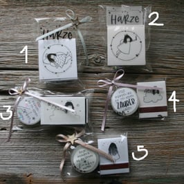 Teelichtbotschaft "verpackt"