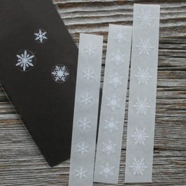 Aufkleberset "Schneeflöckli"