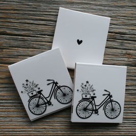 Zündholzbriefchen "Velo"