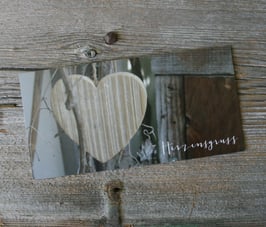 Kunt&bunt "Postkarte Herzensgruss"