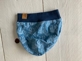 Beanie aus Jersey mit Bündchen