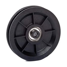 Carrucola  Ø 90 / Ø 8 mm con cuscinetto a sfere a gola profonda (distanziatori compresi)