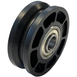 Carrucola Ø 52 /Ø 4 mm con doppio cuscinetto a sfere