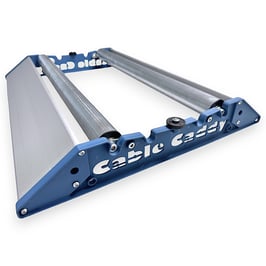 Cable Caddy  670 Plus con i rulli ribalabili e la rampa -  Svolgibobine