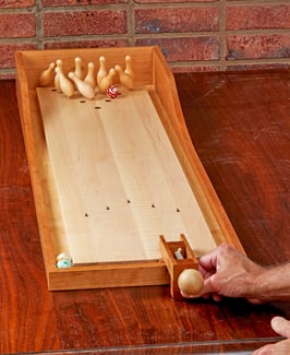 Bowling Game Kit and optional WOOD Magazine Plan