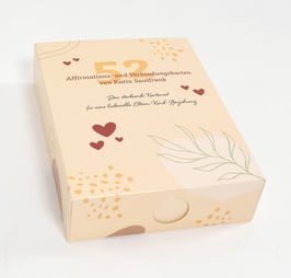 52 Affirmations- und Verbindungskarten von Katia Saalfrank: