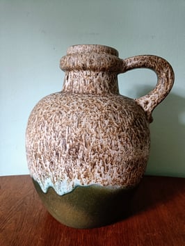 Bodenvase Scheurich 486-38 W. Germany Fat Lava