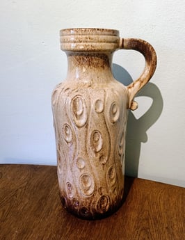 Bodenvase Scheurich 488-45 Koralle W. Germany