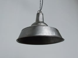 Hängelampe Fabriklampe Trichter