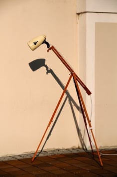 Holz Architektenlampe XXL