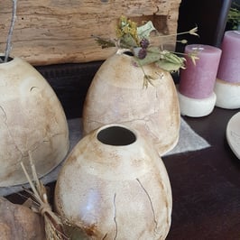 Unikat- Vase Nr.171, Dekoration, D Boden=14 cm, H= 11,5 cm, D Öffnung= 4,2 cm