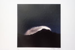 Tableau-haïku - Les yeux vers le ciel