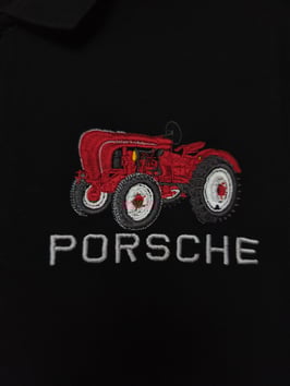 broderie tracteur porsches