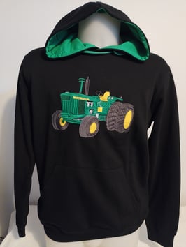 Sweat capuche 6roues john deere americain
