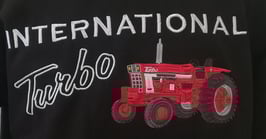 Broderie Tracteur Ih turbo