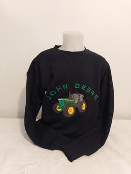 sweat enfant brodé 4255 john deere