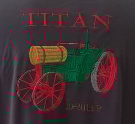 Broderie Tracteur Ih TITAN