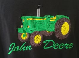 Broderie tracteur john Deere 2020