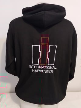 veste sweat capuche brodée logo IH