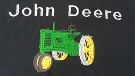 Broderie Tracteur john deere