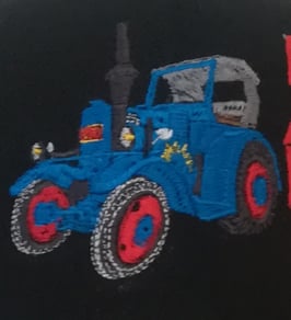 Broderie Tracteur lanz routier