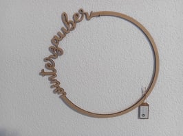 Holz Loop WINTERZAUBER