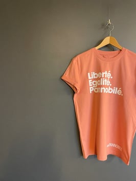 Pannobile Shirt lachsrosé.