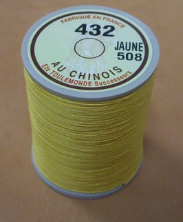 Fil au chinois 432 jaune