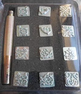 Matoir cuir coffret floral 3D mini