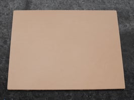 Cuir végétal 30*40 cm 2/2,5 mm - collet pleine fleur.