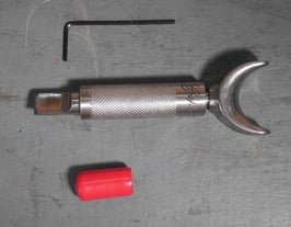 Swivel Craftool Tandy Leather lame large droite