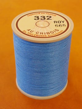Fil au chinois 332 bleu roy